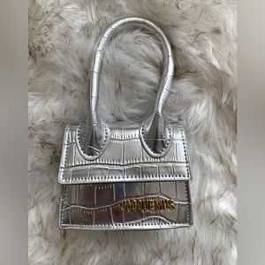 Le Mini Chiquito bag in silver